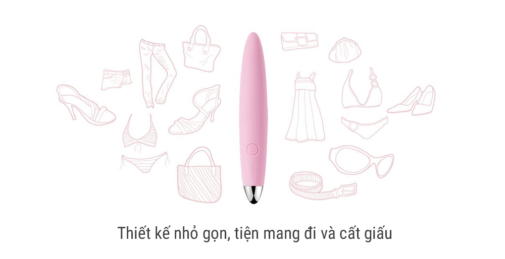 SVAKOM Daisy đồ chơi người lớn cao cấp rung đa năng kích thích