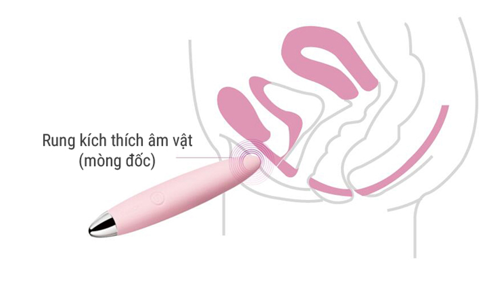 SVAKOM Daisy Thanh Rung Massage Đa Năng Silicon Cao Cấp