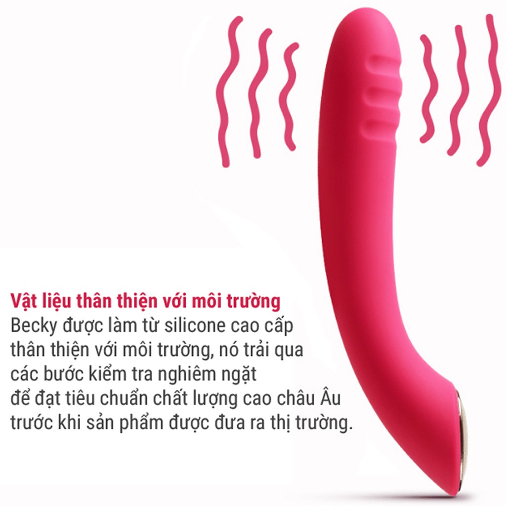 SVAKOM Becky dương vật giả rung 25 chế độ tăng hưng phấn