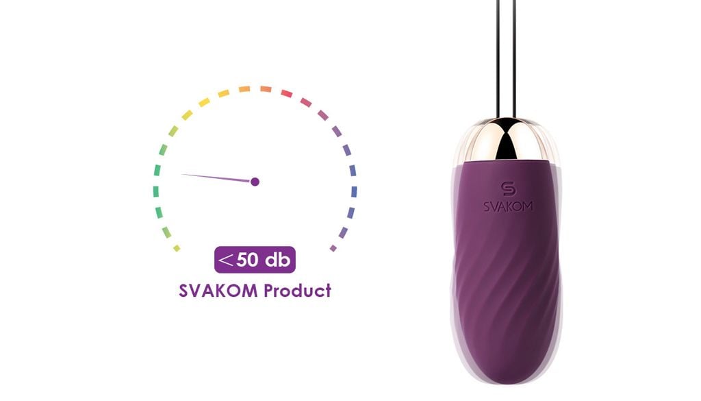 Trứng rung Svakom Elmer nhỏ gọn nhiều tần số rung kích thích cực mạnh