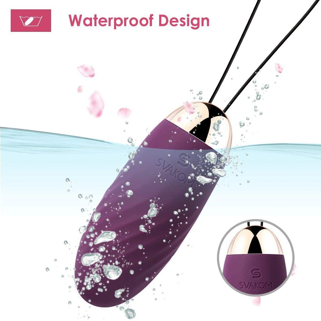 Trứng rung Svakom Elmer nhỏ gọn nhiều tần số rung kích thích cực mạnh