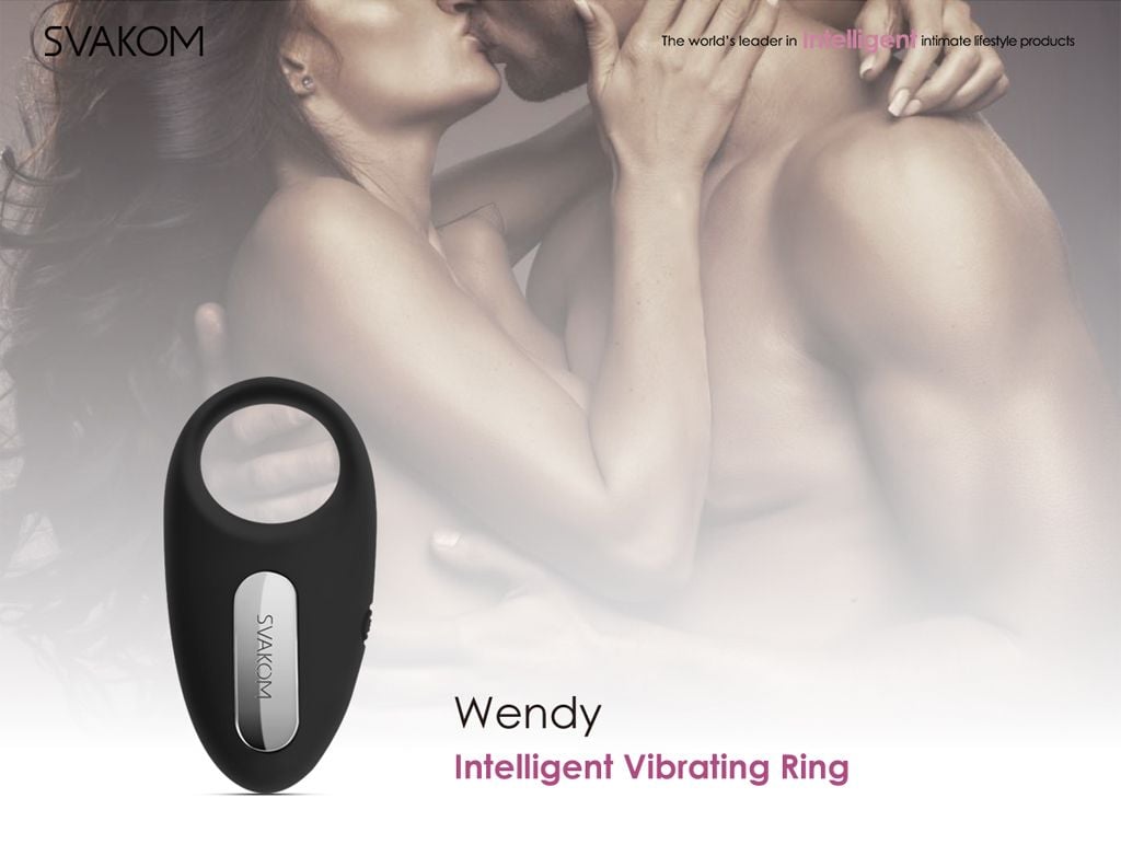 SVAKOM Wendy vòng rung đôi kích thích cực khoái tăng hưng phấn