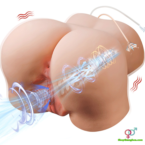 Xise SQ-MAS50083 Vibrating Squeezing Sex Doll Torso