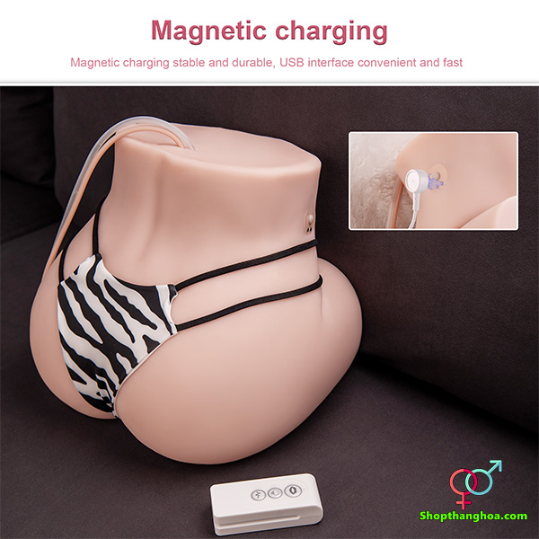 Xise SQ-MAS50090 Premium Half-Body Male Sex Doll Realistic Skin