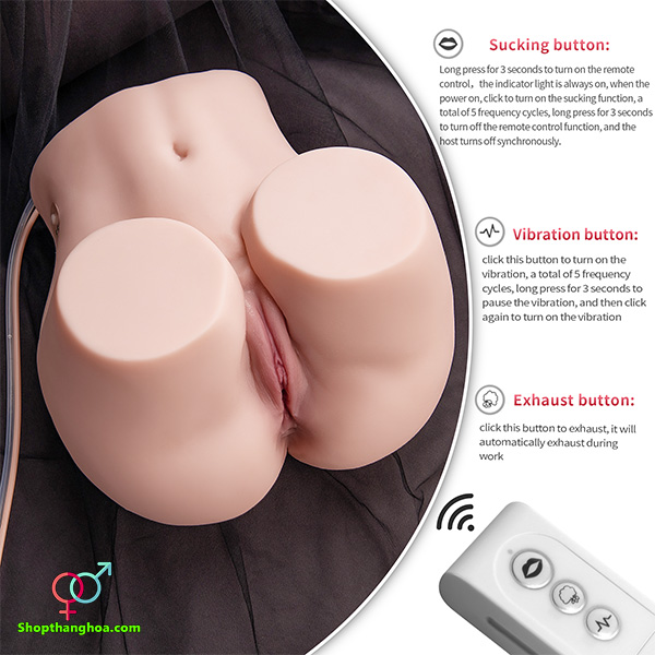 Xise SQ-MAS50090 Premium Half-Body Male Sex Doll Realistic Skin