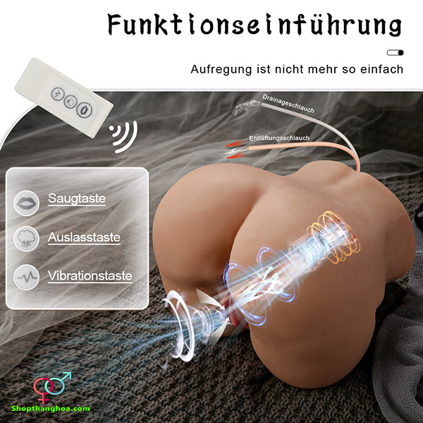 Búp Bê Tình Dục Bán Thân SQ-MAS50103 Xise Rung Co Bóp Siêu Thực