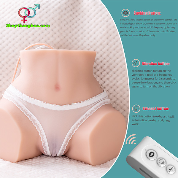 Xise SQ-MAS50108 Realistic Half-Body Sex Doll Squeezing Vagina