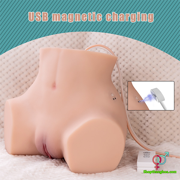 Xise SQ-MAS50108 Realistic Half-Body Sex Doll Squeezing Vagina