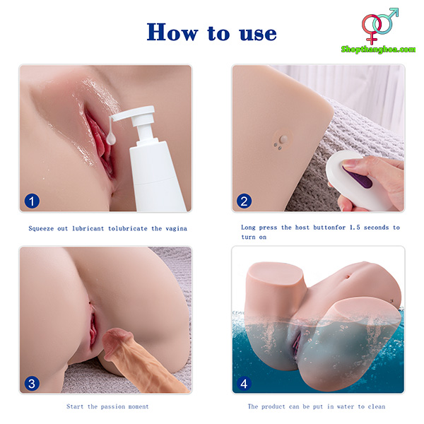 SQ-MAR50084 Half Body Realistic Lifelike Sexy Sex Doll Premium Silicone