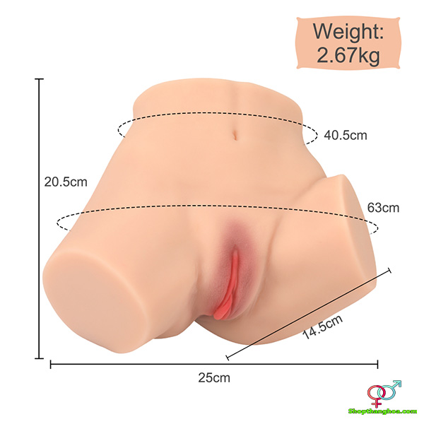 Búp bê tình dục bán thân nhỏ gọn Xise SQ-MA50098 nam