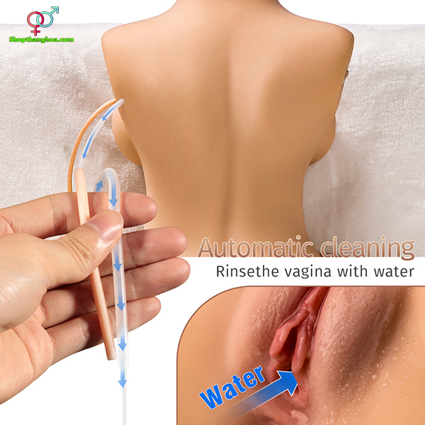 Búp bê tình dục bán thân SQ-MAS20020 rung bú mút siêu thực