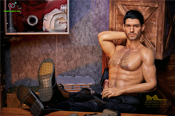 Búp bê tình dục nam silicone Irontech Doll 176cm M5 Thomas chân thật