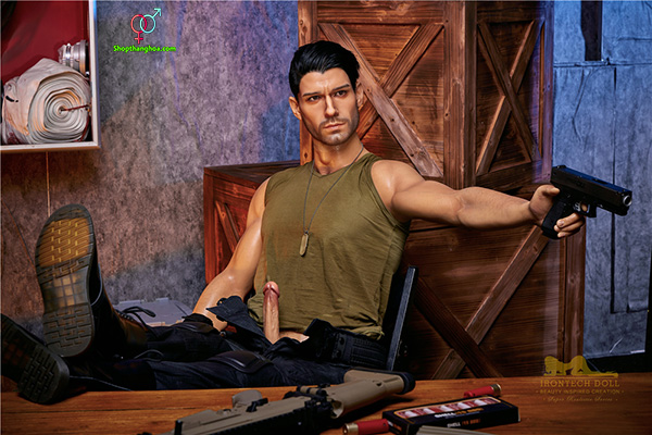 Búp bê tình dục nam silicone Irontech Doll 176cm M5 Thomas chân thật