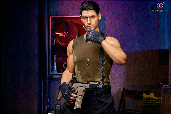 Búp bê tình dục nam silicone Irontech Doll 176cm M5 Thomas chân thật