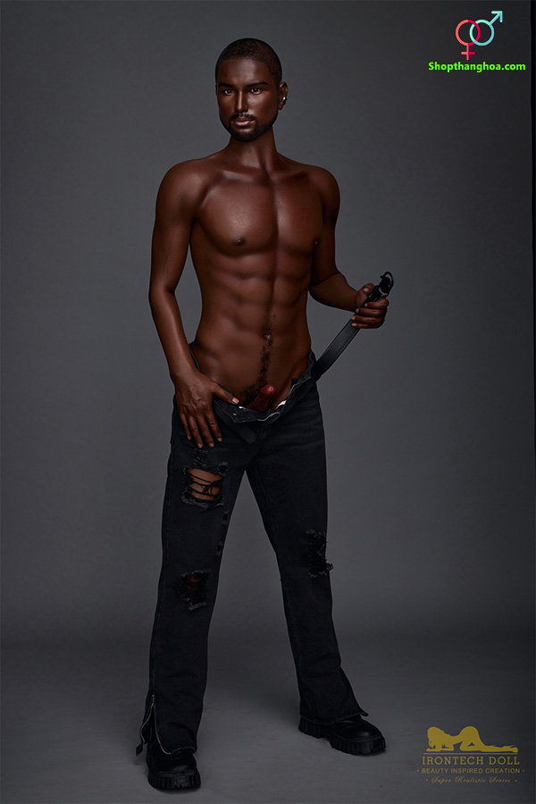  Đại lý Sex doll cho nữ anh da đen Irontech Doll 170cm M1 Kevin20 cao cấp