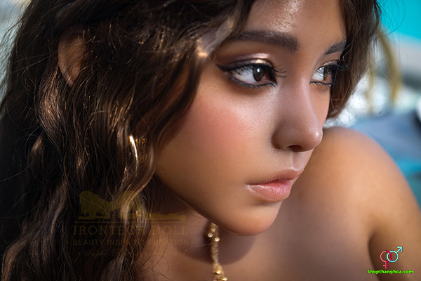 Búp bê tình yêu tóc xoăn Irontech Doll 164cm S40 Eileen quyến rũ sinh động