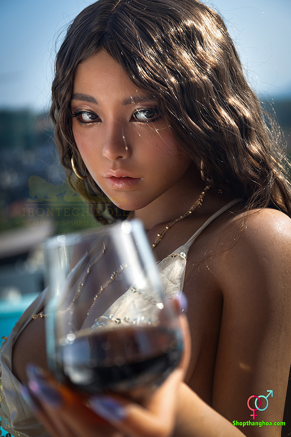 Búp bê tình yêu tóc xoăn Irontech Doll 164cm S40 Eileen quyến rũ sinh động