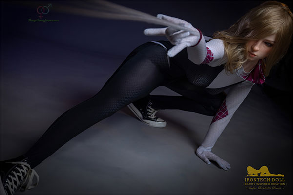 Búp bê tình yêu Irontech Doll Spider Gwen 167cm S38 Flora sang trọng