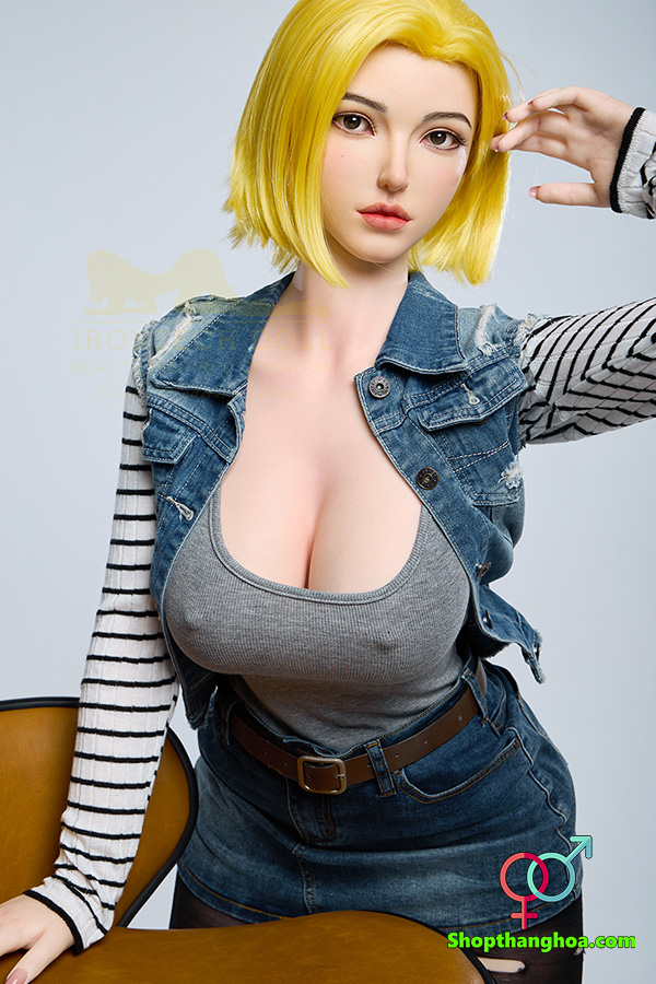 Búp Bê Tình Dục Cosplay Android 18 159cm Chất Liệu Silicon Mềm Mịn