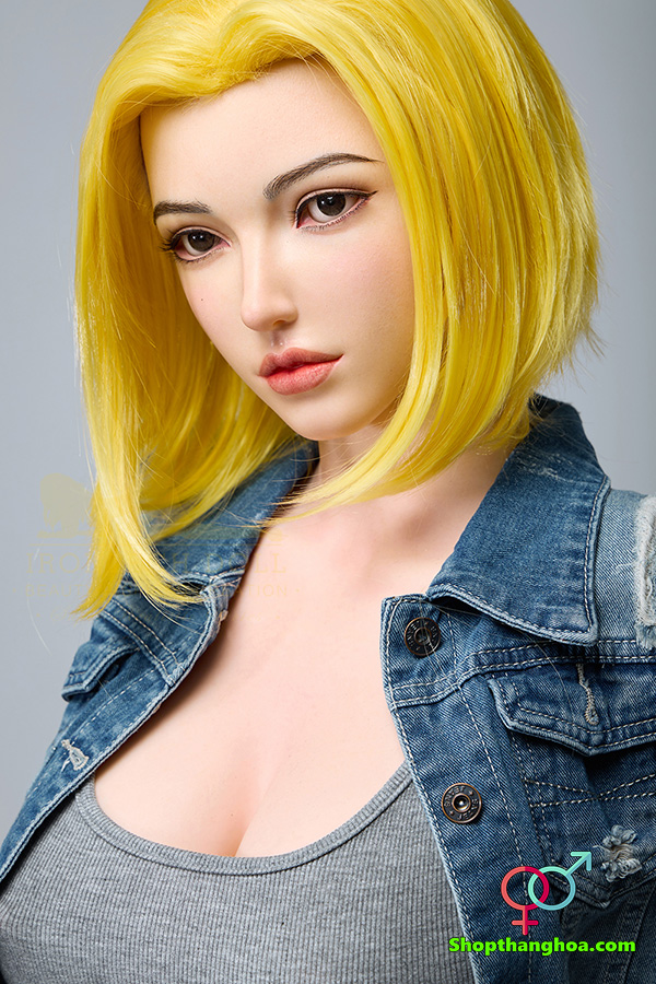 Búp Bê Tình Dục Cosplay Android 18 159cm Chất Liệu Silicon Mềm Mịn