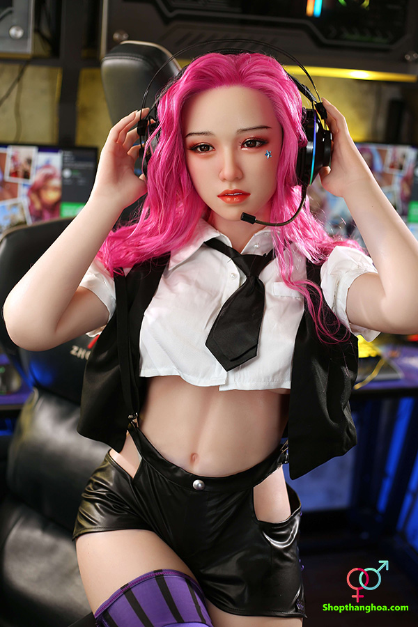 Búp bê tình yêu 165cm game thủ quyến rũ silicone mềm mại sang trọng