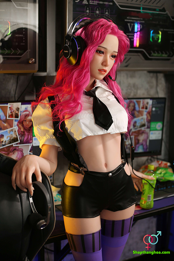 Búp bê tình yêu 165cm game thủ quyến rũ silicone mềm mại sang trọng
