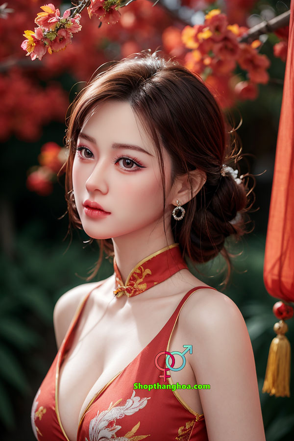 Búp Bê Aiomi Doll Áo Dài Gợi Cảm 148-168cm Sang Trọng