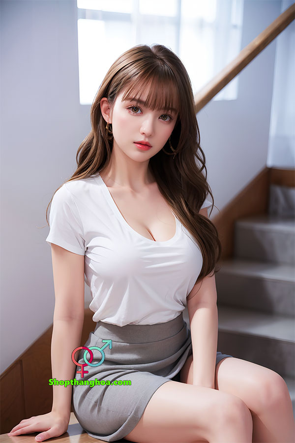 Búp bê tình dục nữ thư ký gợi cảm BBTD415 7 mô phỏng chân thật