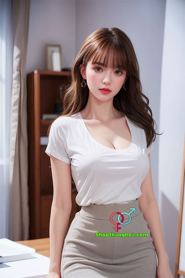 Búp bê tình dục nữ thư ký gợi cảm BBTD415 7 mô phỏng chân thật