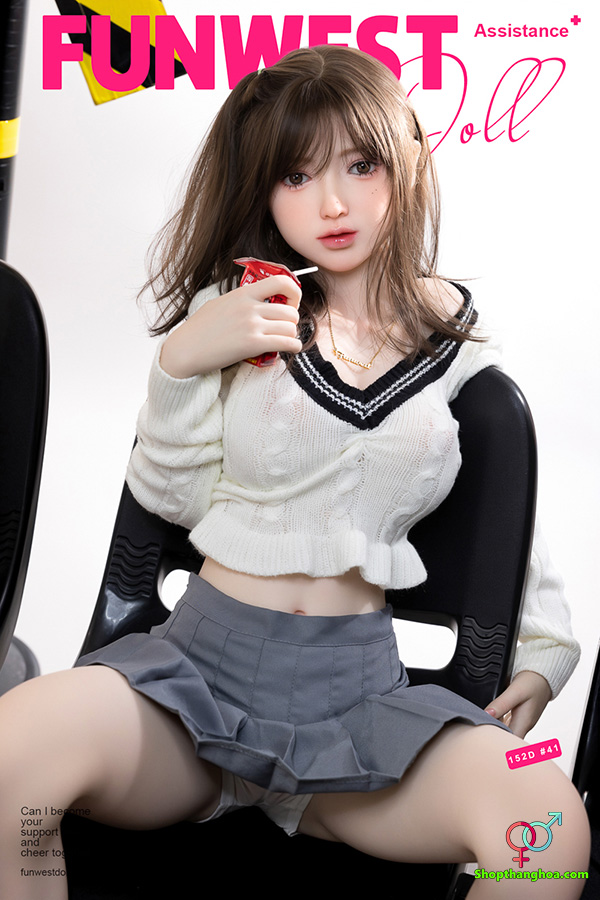 Búp bê TPE châu Á dễ thương FWD090 Amy 35cm hàng chính hãng