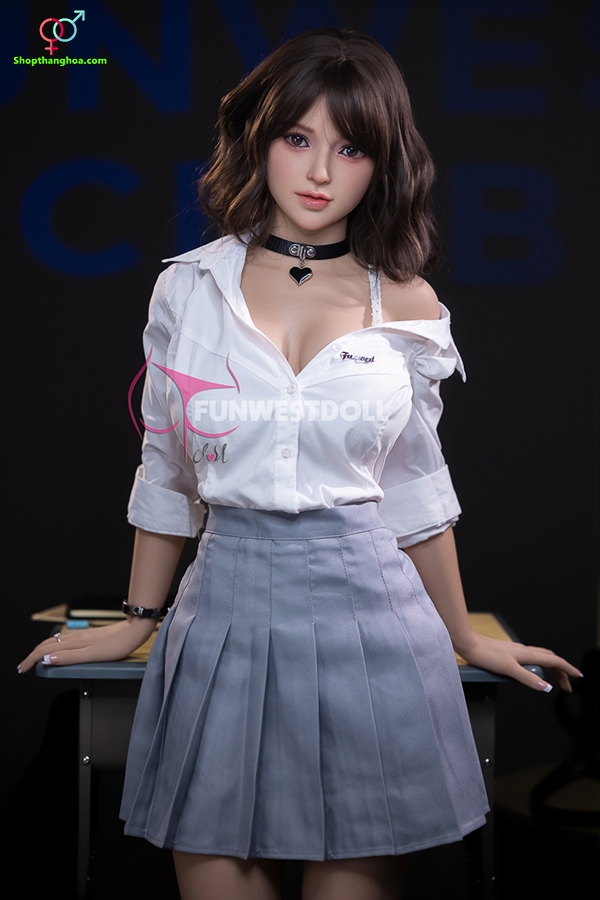 Funwest Doll cosplay nữ sinh Asian Alice silicon mới nhất kích thích real