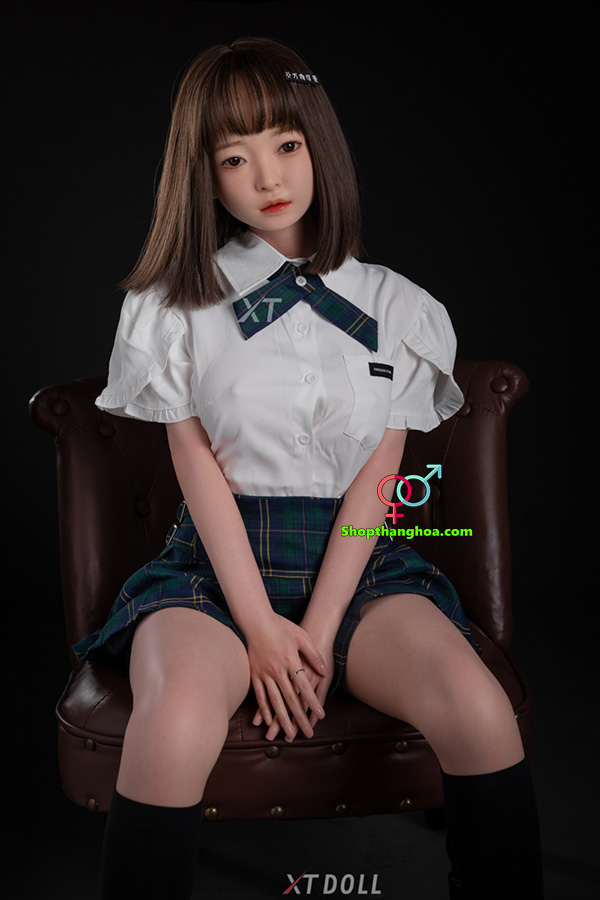 Búp bê tình dục nữ sinh XT Doll Lydia 150cm da mềm chân thực