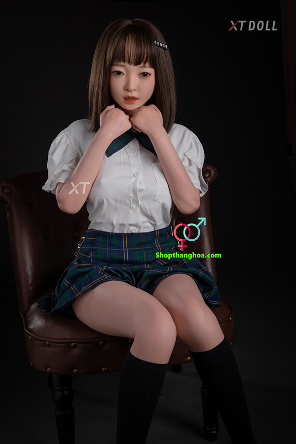 Búp bê tình dục nữ sinh XT Doll Lydia 150cm da mềm chân thực