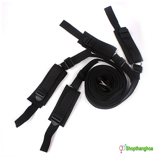 Bộ trói tay chân Melo KL000906 7 chuẩn BDSM, thỏa mãn đam mê