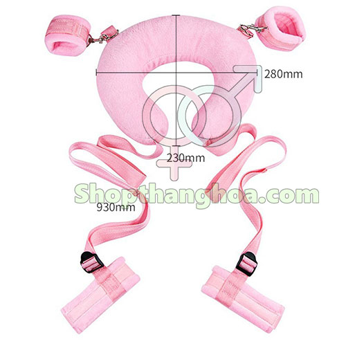 Bộ Trói SM Đa Năng Gối Ôm Cổ Hỗ Trợ Quan Hệ SM004 20