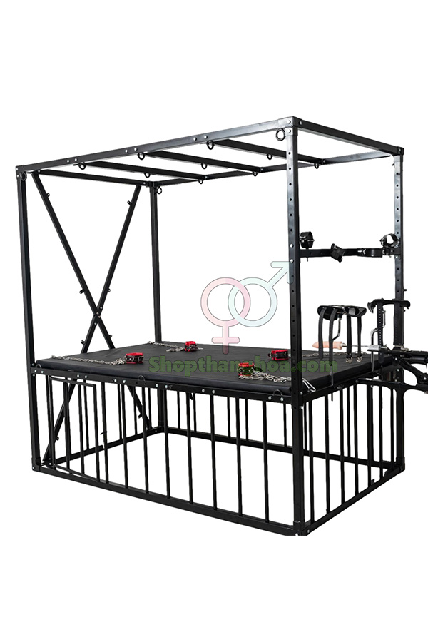 Giường tra tấn BDSM đa năng phụ kiện dương vật giả khách sạn tình yêu 