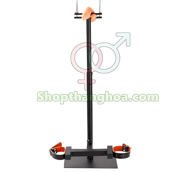 Dụng cụ SM nam kích thích kẹp dương vật trói chân GSM009