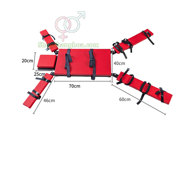 Bộ dây trói tay chân kích thích BDSM