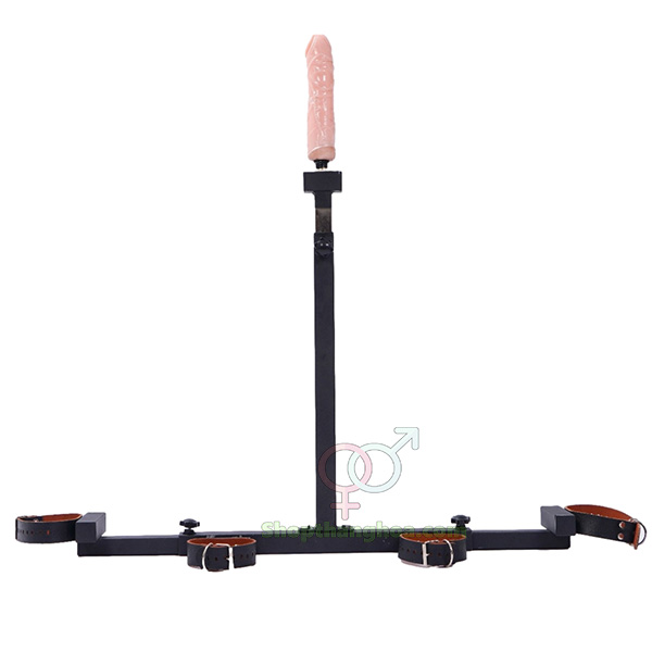 Giá đỡ dương vật chữ T trói buộc tay chân siêu bền tiện lợi