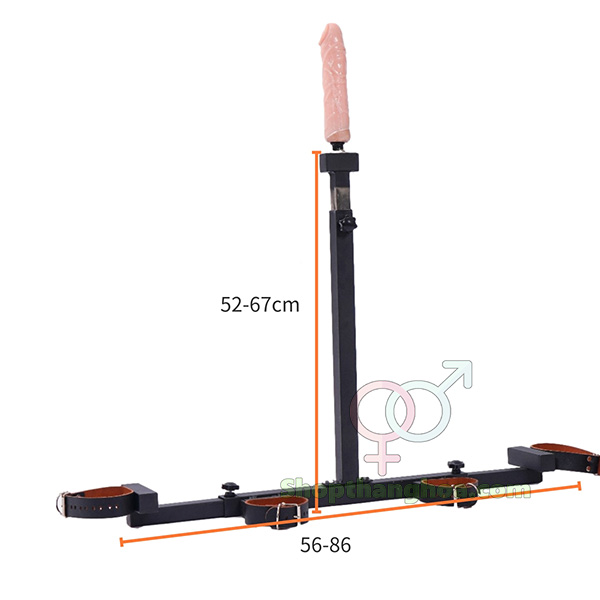 Giá đỡ dương vật chữ T trói buộc tay chân siêu bền tiện lợi