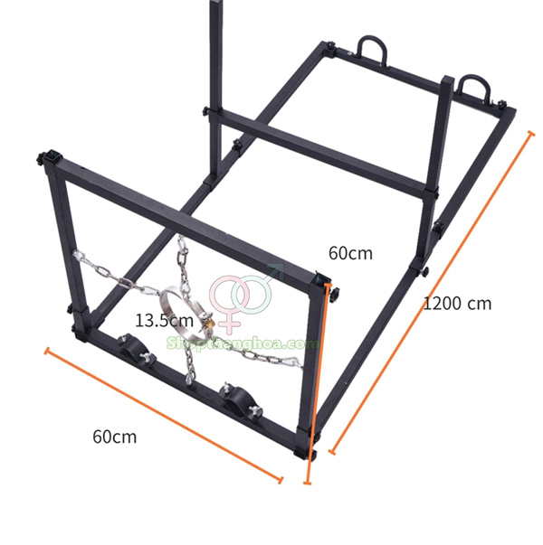 Dụng cụ bạo dâm còng tay, chân, cố định tư thế quỳ, BDSM