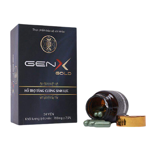 Thuốc Gen X tăng cường sinh lý nam mạnh mẽ bền bỉ phong độ 