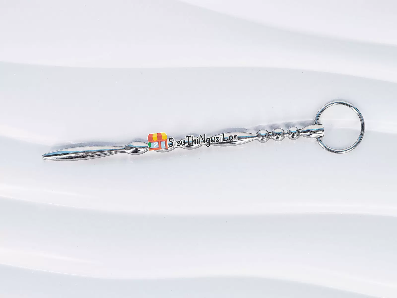 Dụng cụ kích thích niệu đạo size lớn tặng khoen phụ kiện hấp dẫn