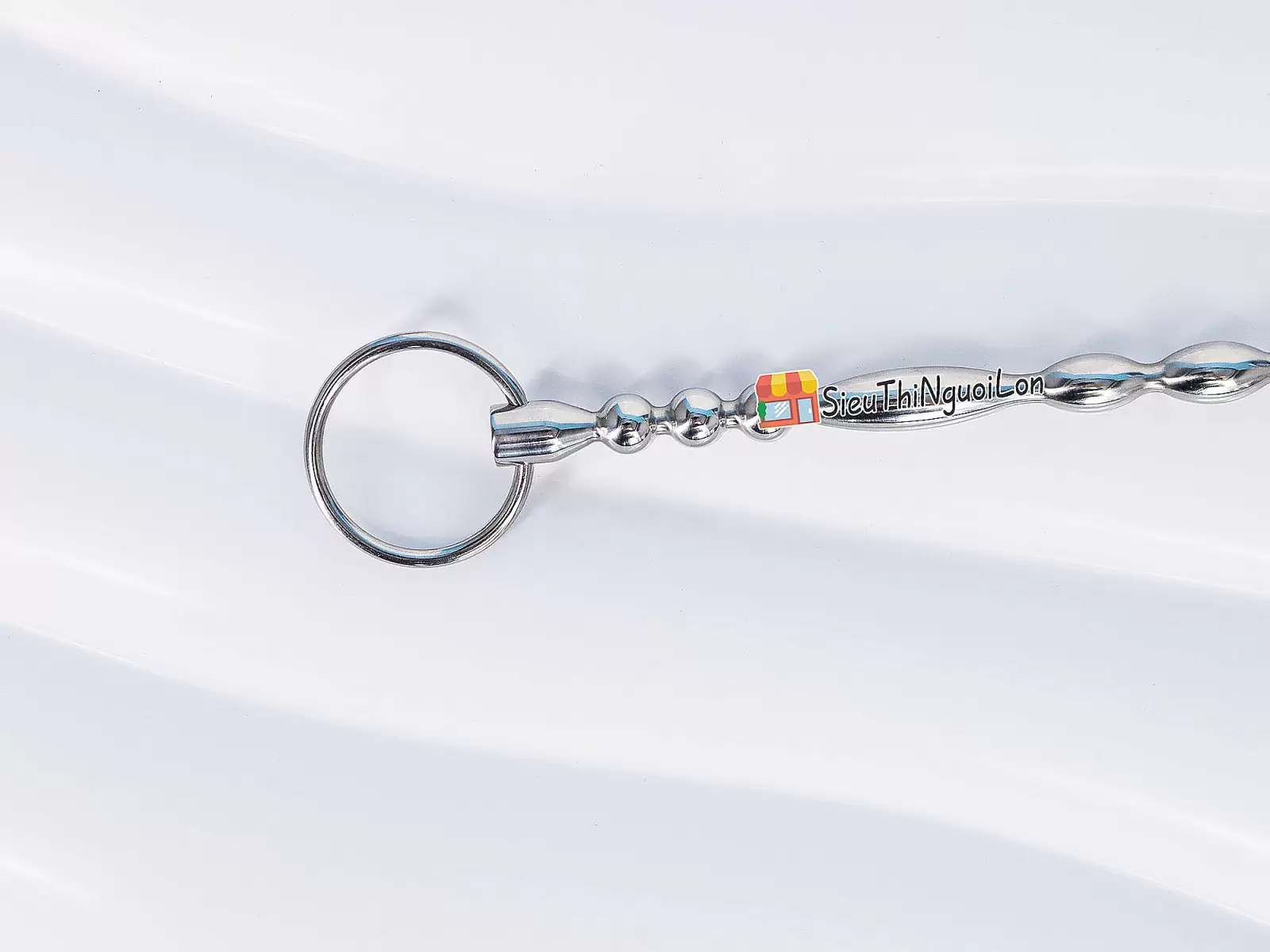 Dụng cụ kích thích niệu đạo size lớn tặng khoen phụ kiện hấp dẫn