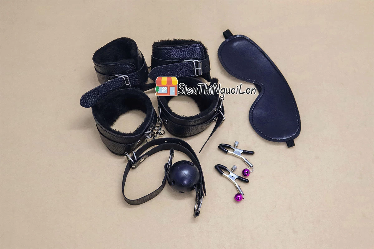 Đồ chơi bạo dâm da đen VIP chất lượng cao tăng khoái cảm