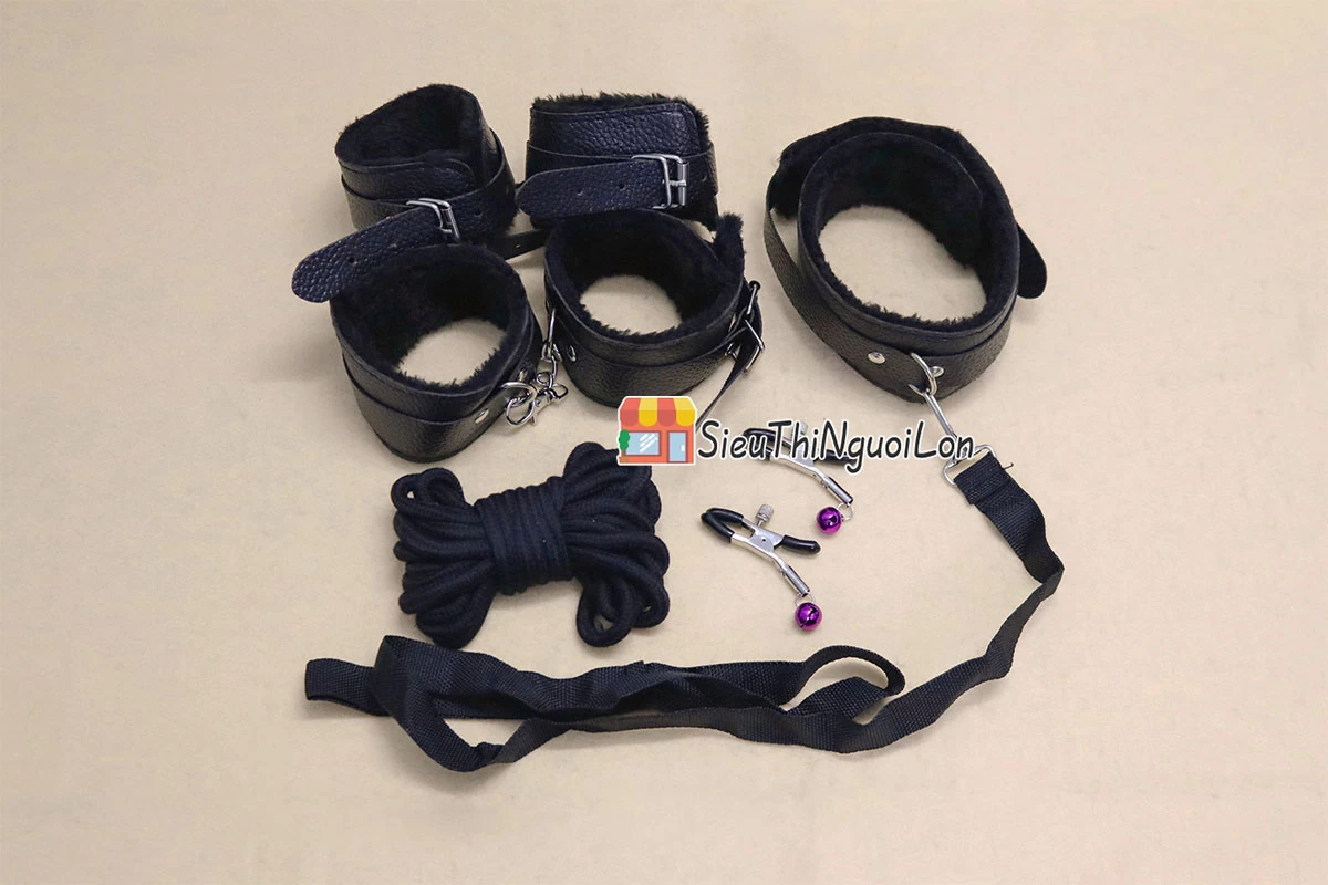 Đồ chơi bạo dâm da đen VIP chất lượng cao tăng khoái cảm