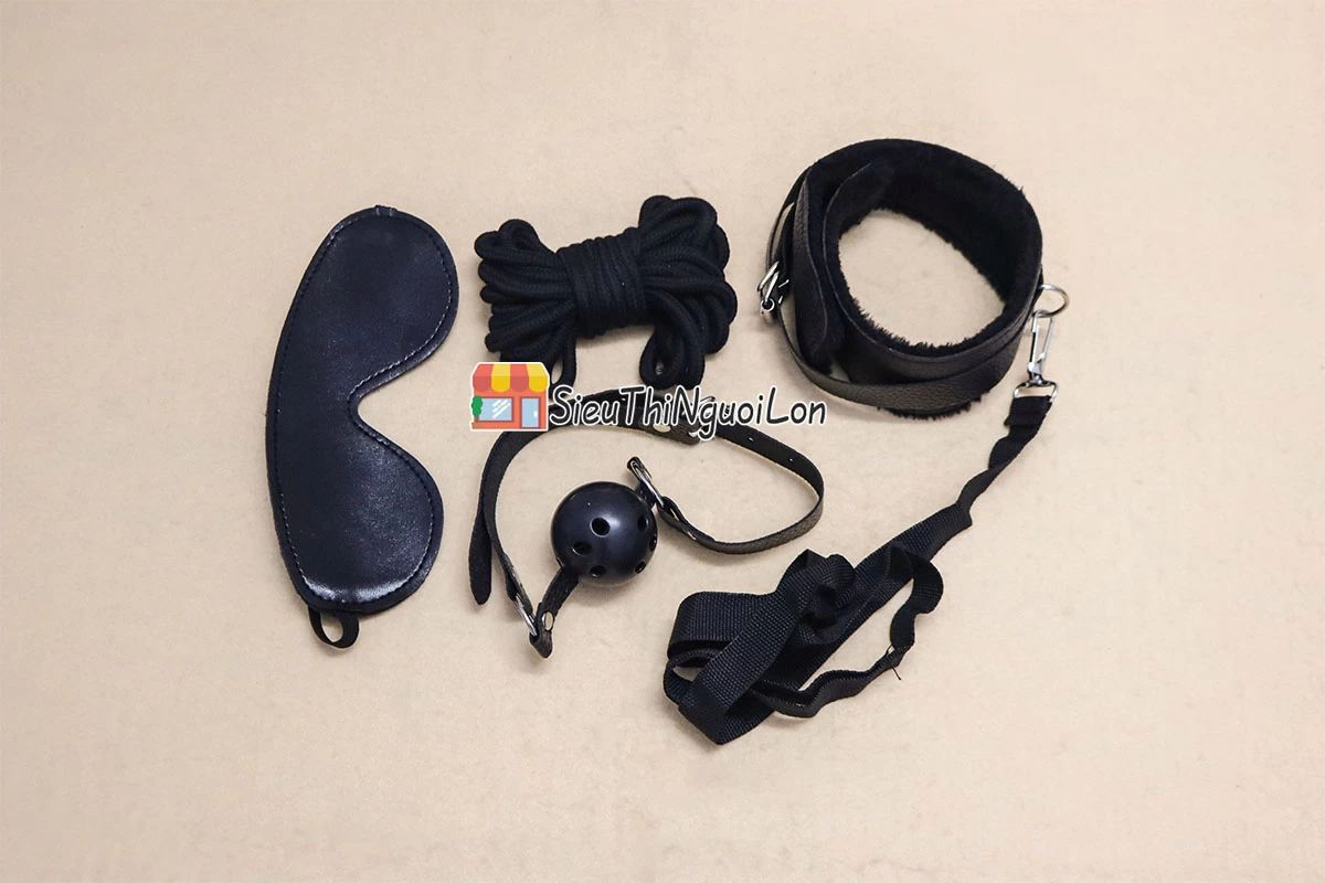 Đồ chơi bạo dâm da đen VIP chất lượng cao tăng khoái cảm