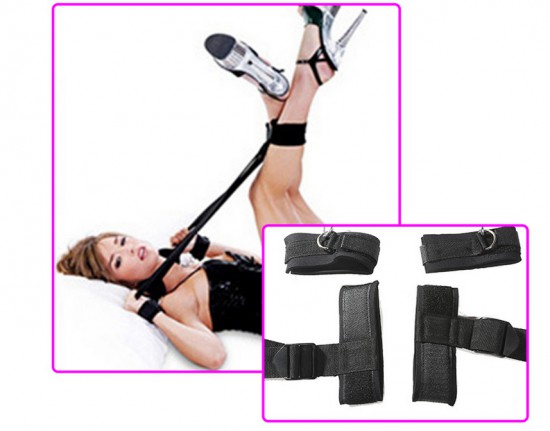 Đai đeo dụng cụ tình dục bạo dâm đen chất lượng cao, siêu bền