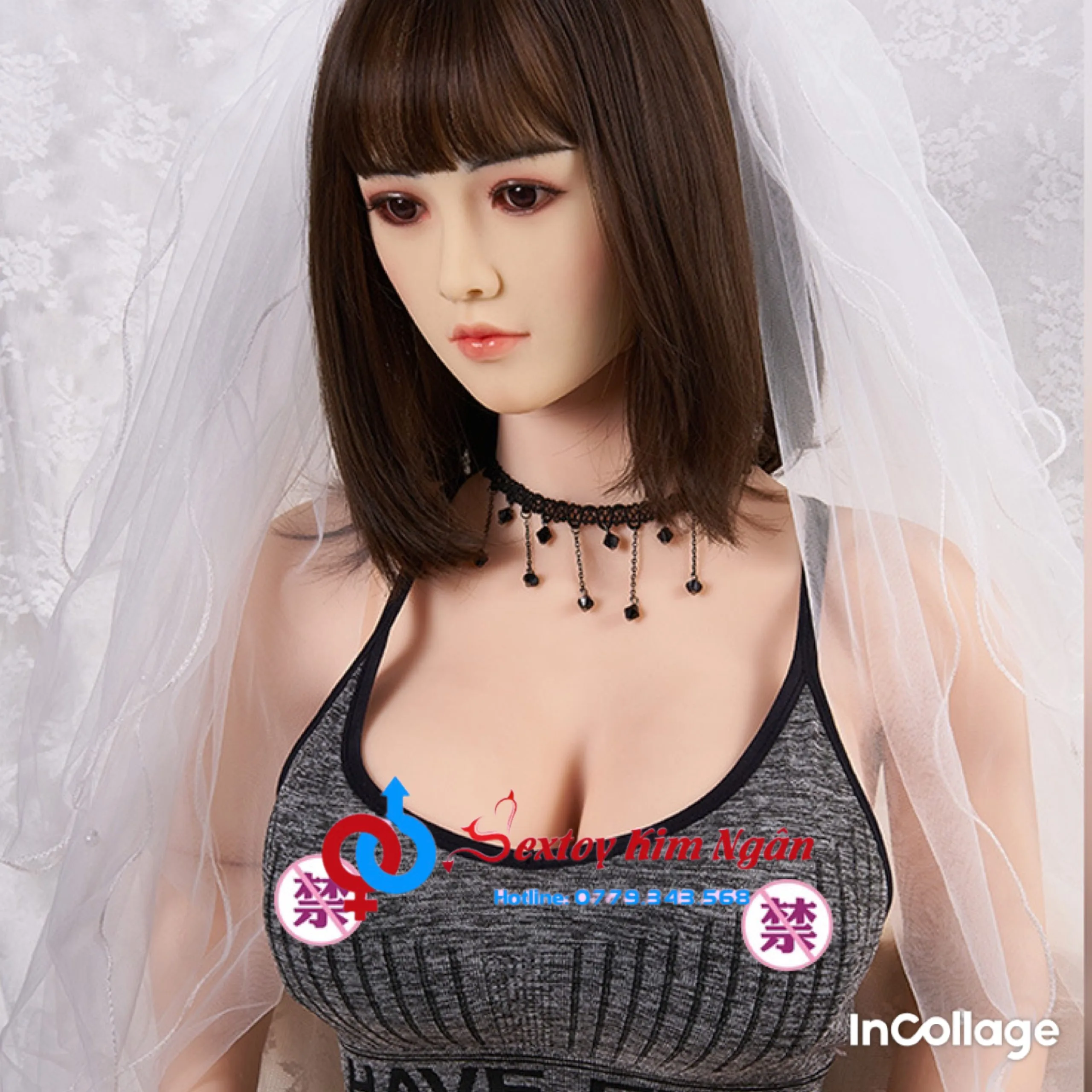 Búp bê bán thân silicon mềm mại kích thích cao cấp