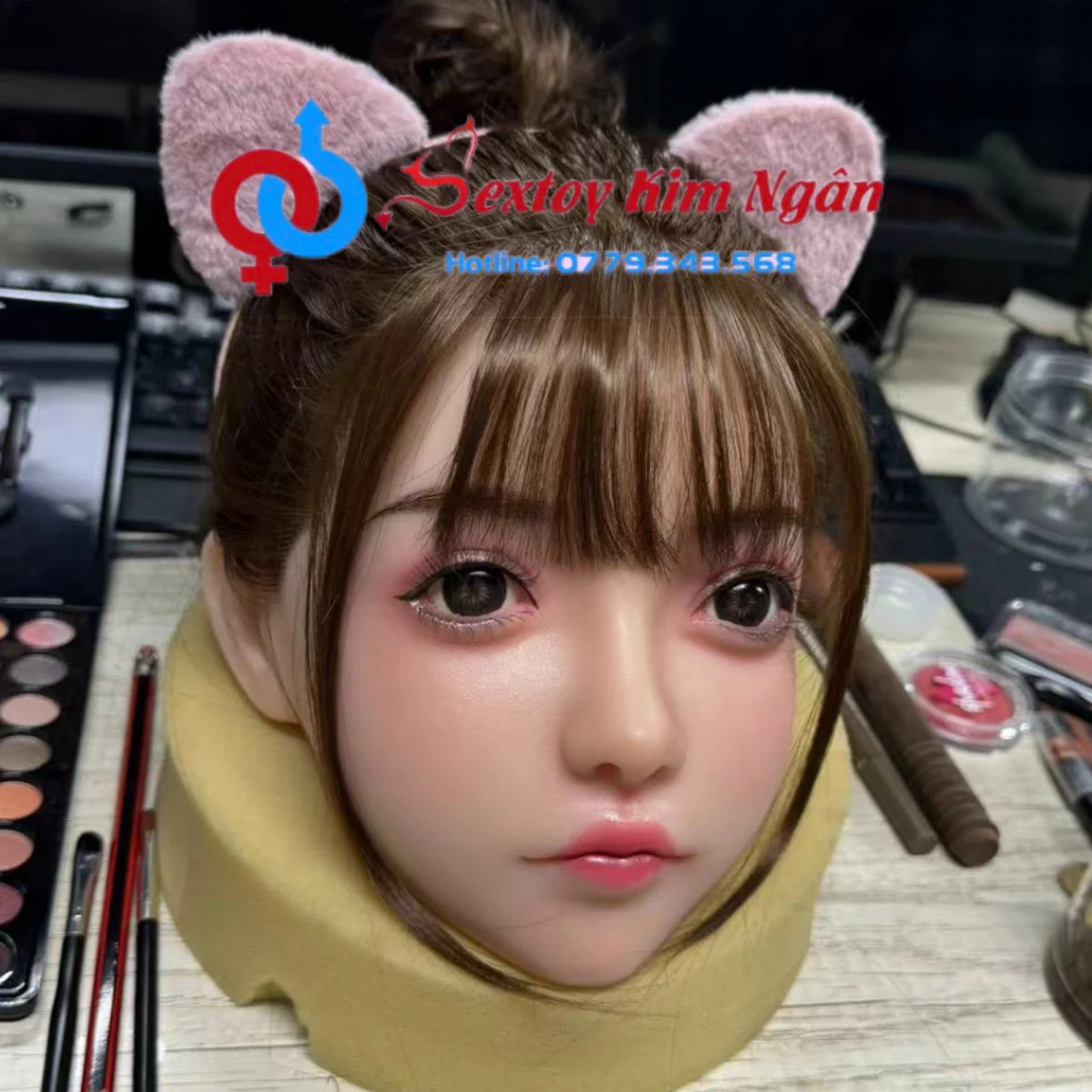 Đầu đơn silicone JA01 mềm mại tự nhiên đẹp như thật